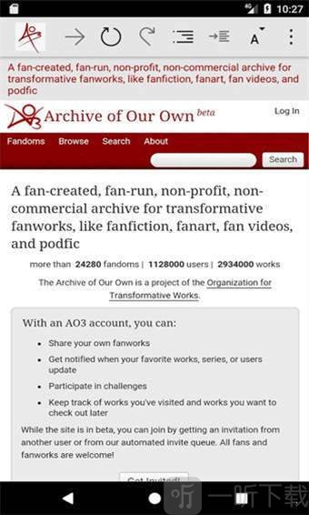 ao3中文版