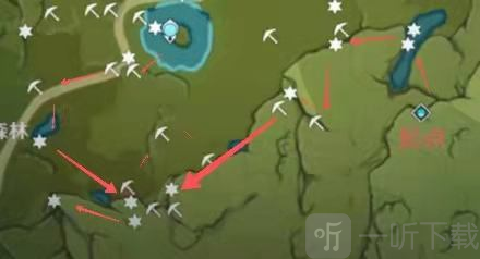 原神蒙德逐月符位置在哪 蒙德玄月宝箱收集路线分享