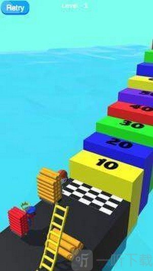 梯子比赛3D