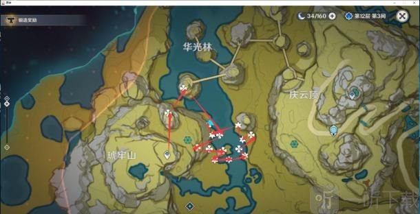 原神璃月逐月符位置大全 璃月逐月符宝箱收集路线分享