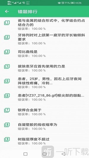 口腔医学技术主治医师