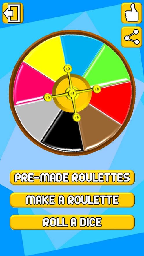 旋转轮子决策者