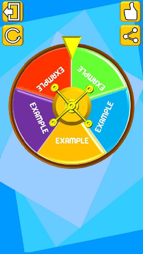 旋转轮子决策者