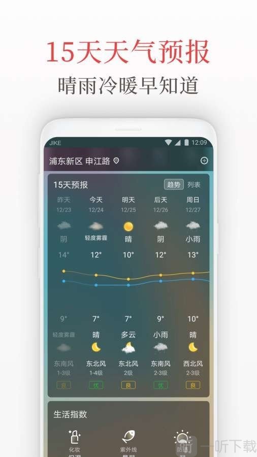 天气预报管家