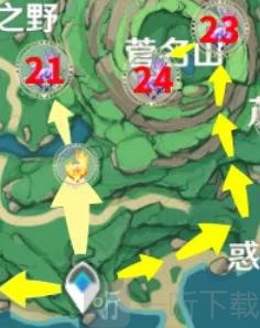 原神2.2鹤观岛全宝箱收集攻略 原神2.2版本雷神瞳位置一览