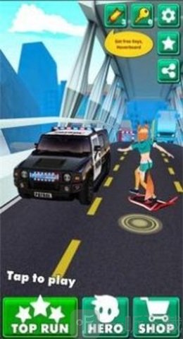 动漫地铁跑酷3D