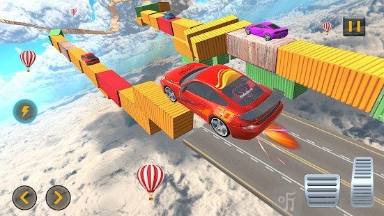 疯狂坡道特技挑战赛