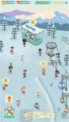 懒散的滑雪大亨
