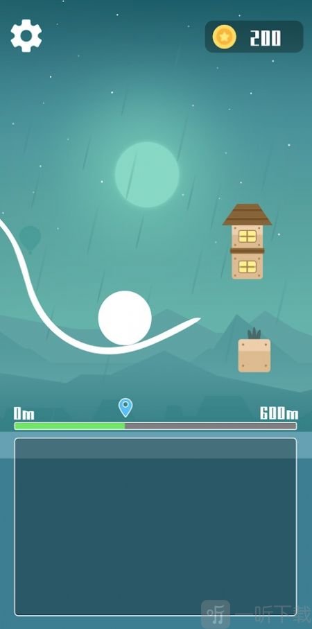 小球空中漫步