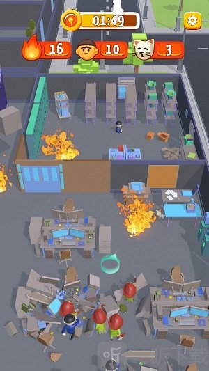 人群火3D