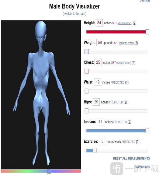 人体可视化仪bodyvisualizer