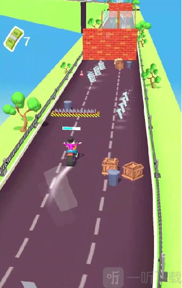 攒车奔跑