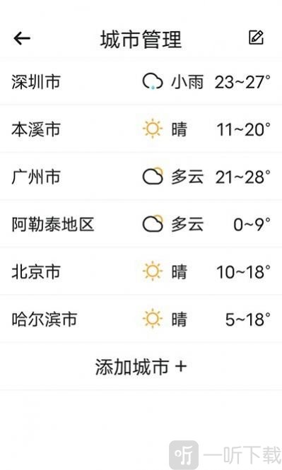 知道每日好天气