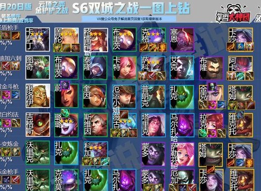 云顶之弈s6福星塔姆阵容攻略 云顶之弈s6福星最全操作攻略
