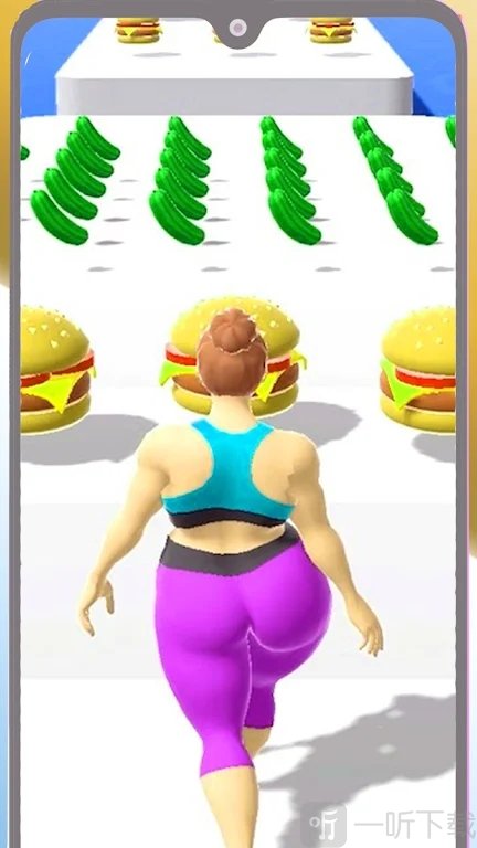胖到适合跑步者3D
