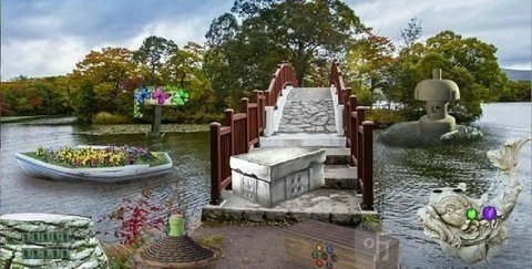 逃离秋天湖边小屋