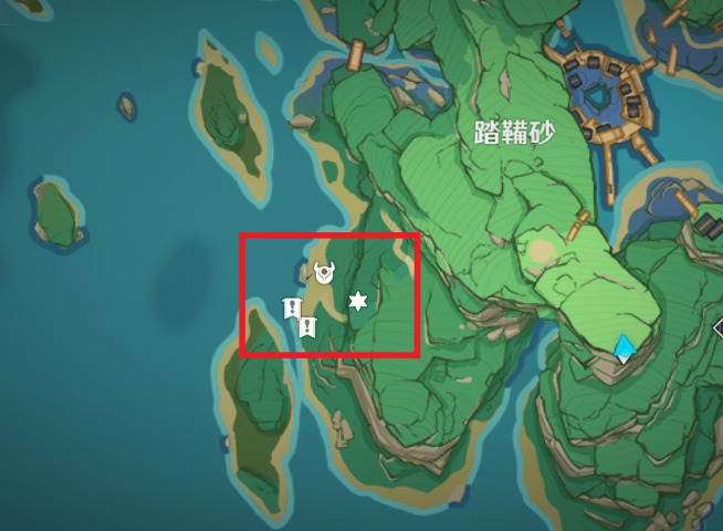 原神古时孤影调查勘测坐标位置分享