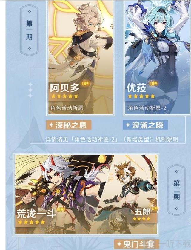 原神2.3版本双up复刻池抽卡机制详解