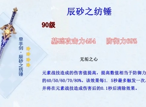 原神2.3版本活动武器 辰砂之纺锤图鉴一览