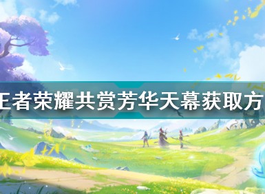 王者荣耀共赏芳华天幕怎么设置,共赏芳华天幕详情获取方式一览