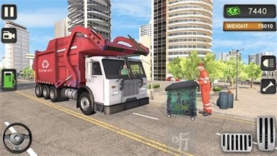 模拟垃圾回收车手机版免费下载-模拟垃圾回收车中文版下载v1.0