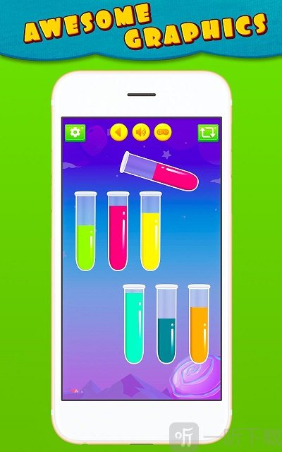 水彩分类排序游戏下载-水彩分类排序安卓版下载v1.1