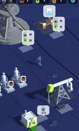 月球探险电力建设