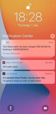 iPhone桌面小组件