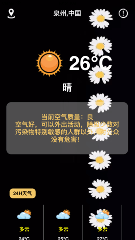 小雏菊天气