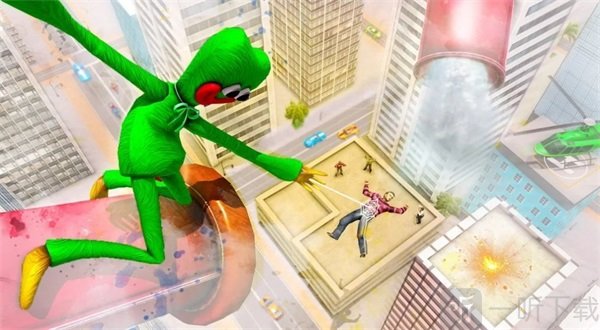 波比绳索英雄3D游戏手机版下载-波比绳索英雄3D游戏最新版下载v1.0.4
