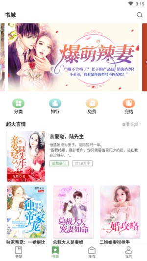 特色言情小说