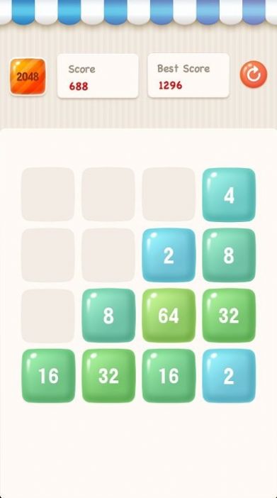 2048果凍合并