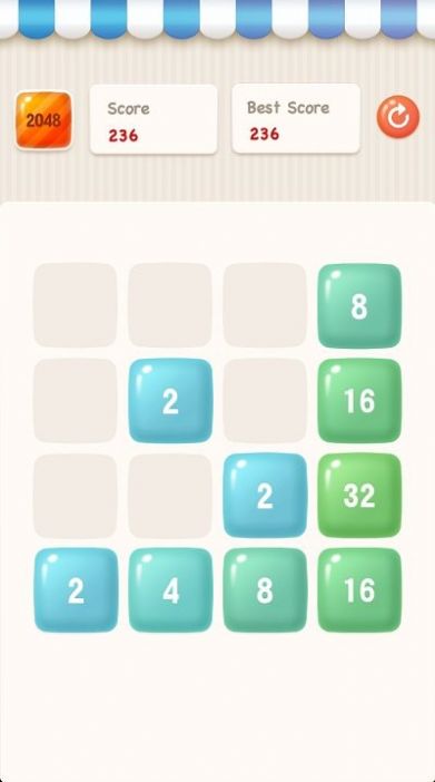 2048果凍合并
