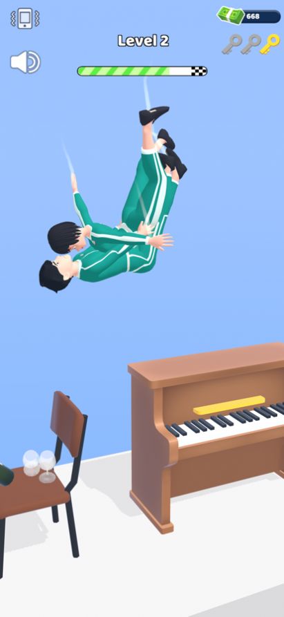 情侣向前翻