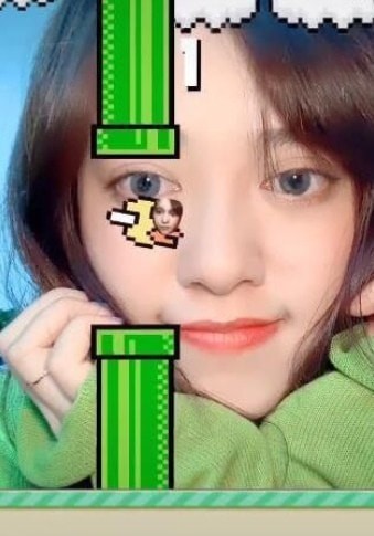眨眼的小鸟