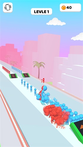 大小躲避跑