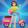 女孩自行车