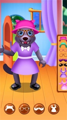 芭比公主智斗大灰狼