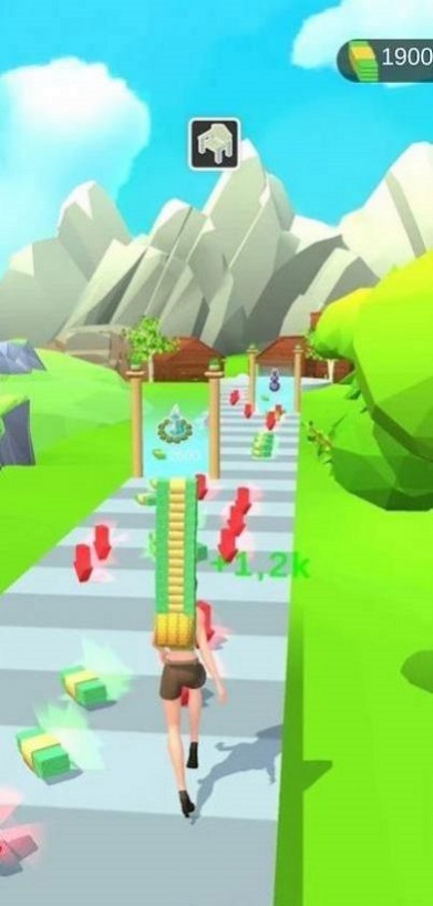 花园跑步