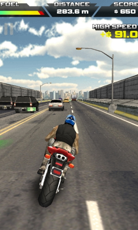 3d摩托车公路骑