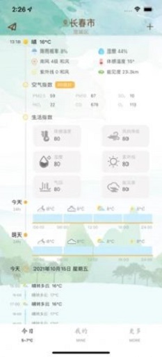 晴明天气