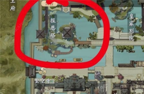 庆余年手游福报塔在什么位置 福报塔坐修任务位置坐标一览