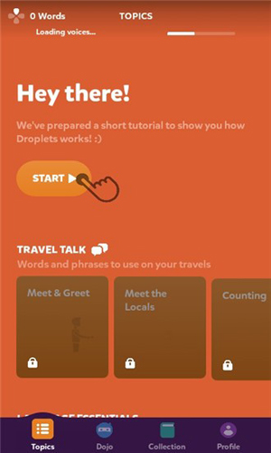 Droplets语言学习