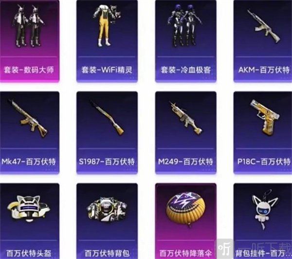 和平精英三周年返场皮肤有哪些 2022周年庆返场皮肤大全