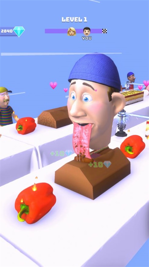 卷舌堆叠