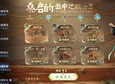王者荣耀桑启的云中之旅活动最全攻略