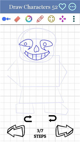 如何画Sans