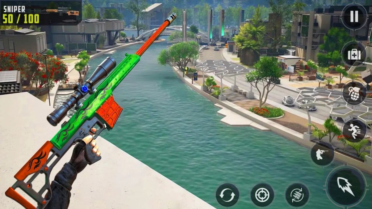 狙击枪射击