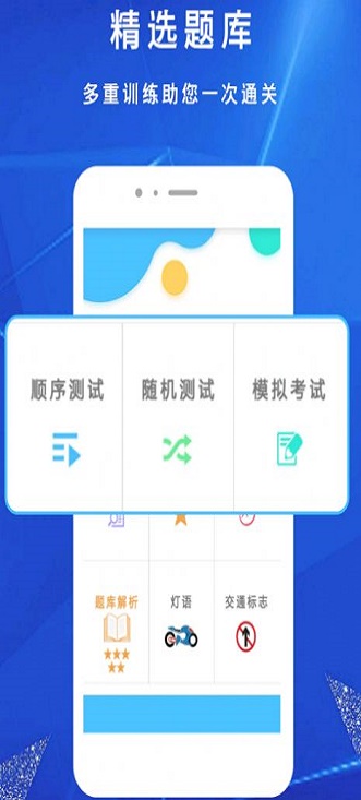 摩托车驾考驾照一