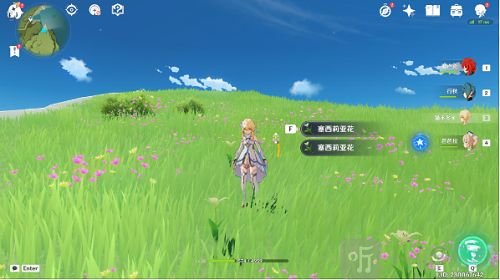 原神轻飘飘的花与芙萝拉任务攻略大全分享